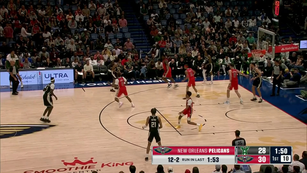 勇士一波带走雄鹿，锡安成为关键先生